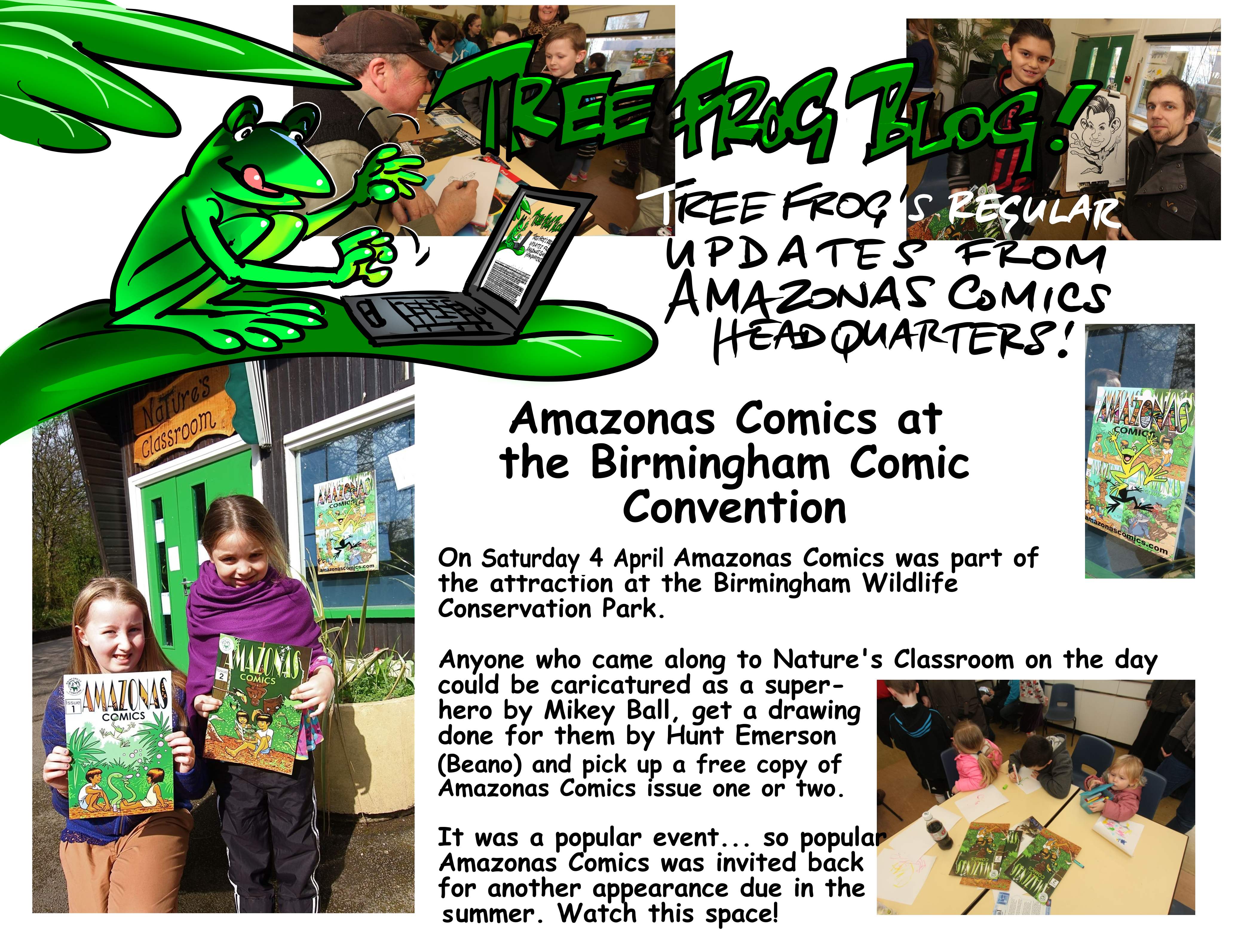 Amazonas website page 6 (Fourth Blog) April 15 Birmingham